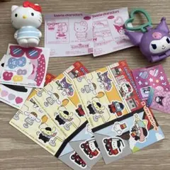 マクドナルド ハッピーセット サンリオキャラクターズ 第1弾 クロミ　キティ