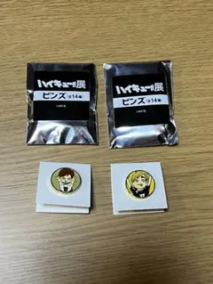 ハイキュー!!展 ピンバッジ 二口堅治 宮侑セット