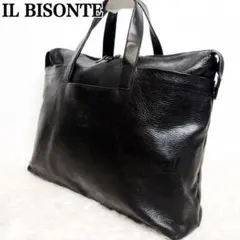 IL BISONTE イルビゾンテ トートバッグ レザー ブリーフケース A4