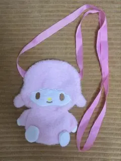 マイメロディ ぬいぐるみポシェット マイスウィートピアノ おすわり ピアノちゃん