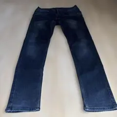 ダークブルーストレートレッグデニム