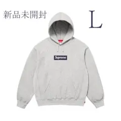 Supreme Box Logo Hooded 25AW Grey L