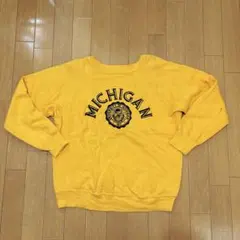 翔*様 80s USA製 Champion トリコタグ ミシガン カレッジスウェ