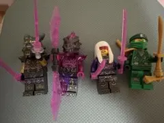 ミニフィグ　ニンジャゴー　レゴ　4体