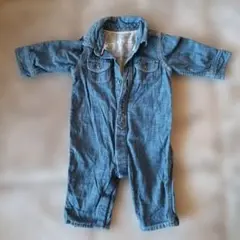 babyGap デニム風ロンパース 70cm 6-12ヶ月