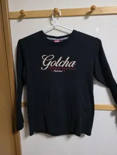 Gotcha 長袖Tシャツ Lサイズ 黒