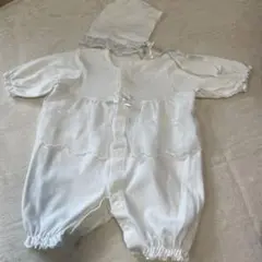 ベビー服　退院着　帽子付き