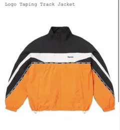 Supreme Logo Taping Track Jacket L オレンジ - メルカリ