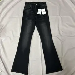 GRL ハイウエストフレアデニムパンツ cu498 Mサイズ 【新品タグ付き】