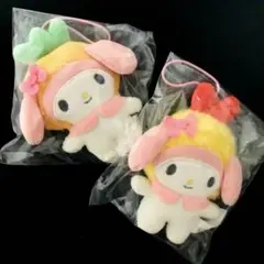 サンリオキャラクターズシークレットマスコットマイメロにんじん&エビ天フード