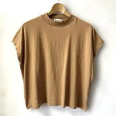 最終価格 ロペピクニック モックネックフレンチスリーブトップス ノースリーブ