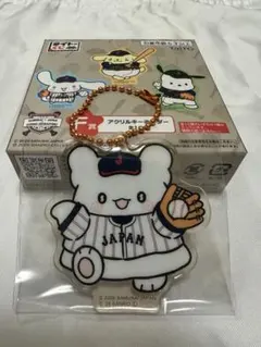 サンリオ　タイトーくじ　F賞　侍JAPAN アクリルキーホルダー　はなまるおばけ