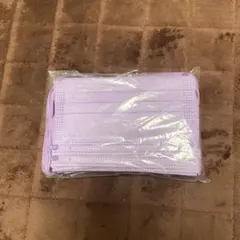 紫色マスク 未開封 複数枚入り