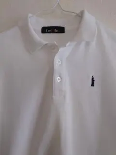 EAST BOY ホワイト 半袖ポロシャツ