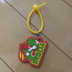 スーパーマリオブラザーズ ヨッシー ラバーキーホルダー
