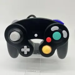 訳あり　ゲームキューブ　コントローラー　スマブラブラック　任天堂　メンテ　動作品