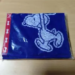 【非売品】スヌーピー ふんわりタオル ブルー