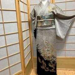 ❗処分価格❗訪問着 縮緬 グラデーション 着物、アンティーク着物、リサイクル着物のシンエイ