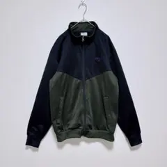 PRO-Keds トラックジャケットジャージ ブラック カーキ　バイカラーのサムネイル
