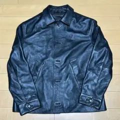 古着》Paul Smith ジップブルゾン レザー - メルカリ