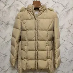 ♥KUMIKYOKU レディースダウンジャケット ファー付 ベージュ Mサイズ