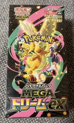 ポケモンカード MEGA ドリーム ex　1BOX シュリンク付　美品