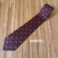 【希少/2004年当時物】MARVELスパイダーマン 公式ネクタイ　アメコミ　赤 希少/2004年当時物】MARVELスパイダーマン 公式ネクタイ アメコミ 赤