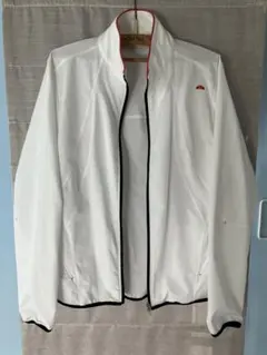 ellesse ホワイト ジャージジャケット M