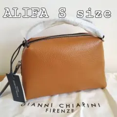 未使用•新品【ジャンニキアリーニ】ALIFAアリファS /キャメル /定番人気