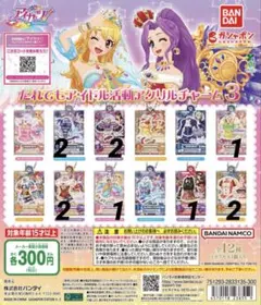 アイカツ！ だれでもアイドル活動アクリルチャーム ガチャ カード トルソー
