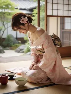 【現品限り！】【AI作成写真L判サイズ】理想の彼女 これはご丁寧に