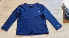 Champion 長袖カットソー 110 ネイビー