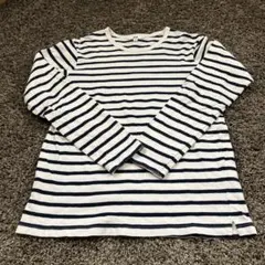 ボーダー 長袖カットソー