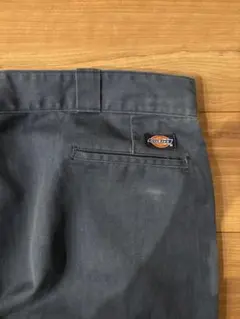て*ー様 90s USA製 Dickies ワークパンツ チャコールグレー
