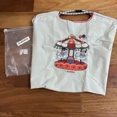 メリーゴーランド刺繍デザイントートバッグ MZTKIN