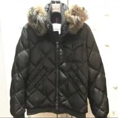 モンクレール　ハリソン　ダウンジャケット ファー付き