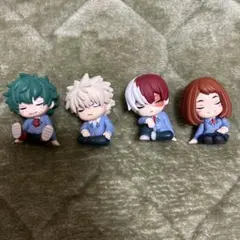 ヒロアカ 緑谷 爆豪 轟 麗日 肩ズンfig 制服Ｖｅｒ ガチャ ミニフィギュア