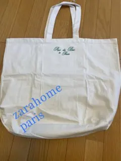 ZARA HOME PARISトートバッグ ホワイト