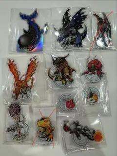 デジモン アクリルスタンド アグモン 進化 セット グレイモン - メルカリ