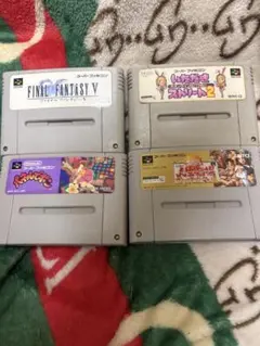 スーパーファミコン ゲームソフト 4本セット