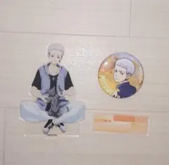 東京リベンジャーズ　三ツ谷隆　アクリルスタンド　缶バッジ　２個セット　まとめ売り