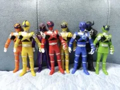 ⭐︎宇宙戦隊キュウレンジャー8体セット　戦隊ヒーロー ソフビ フィギュア