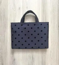 musalive様専用　ネイビードットサブバッグ