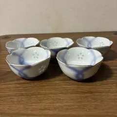 有田焼 岳葉 小鉢 5個セット