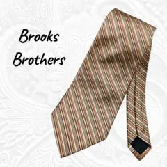 Brooks Brothers 346 シルクネクタイ USA製マルチストライプ