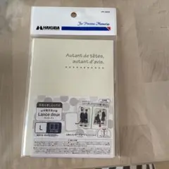(新品)ハクバフォトフレーム　写真台紙ランス2L 2面 縦
