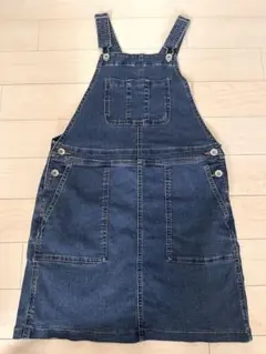 UNIQLO サロペットスカート150 デニム