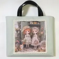 ハンドメイド 期間限定レアパネル女の子・ドールトートバッグ - メルカリ