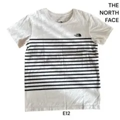 E12 THE NORTH FACE ストライプ 半袖Tシャツ M