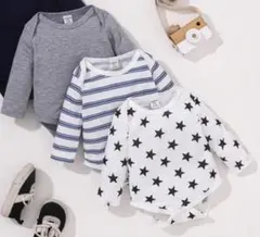 肌着ロンパース 3点セット